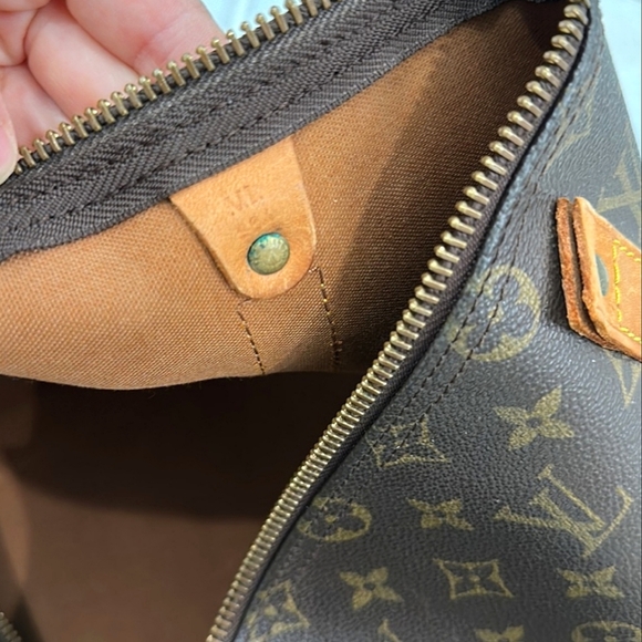 π€ Louis Vuitton Brown Monogram Keepall Duffel Bag Pre-owned - Picture 13 of 15